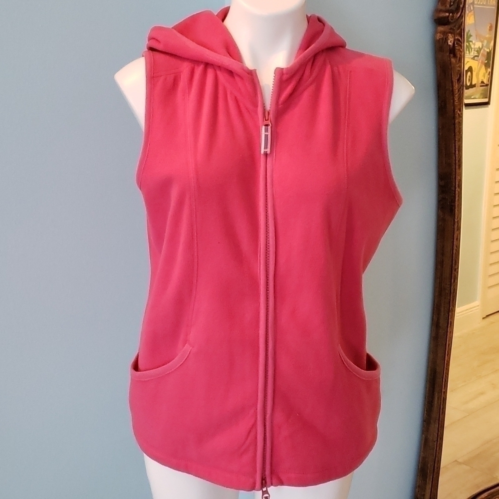 pINK Fleece Sleeveless Hoodie